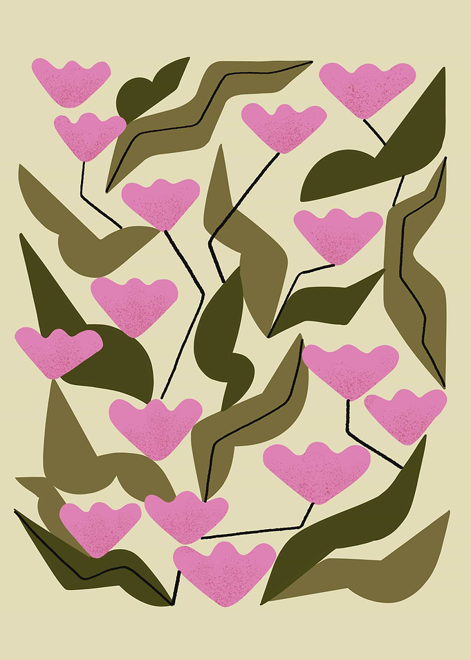 Tulips In Pink