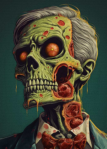 Dapper Zombie