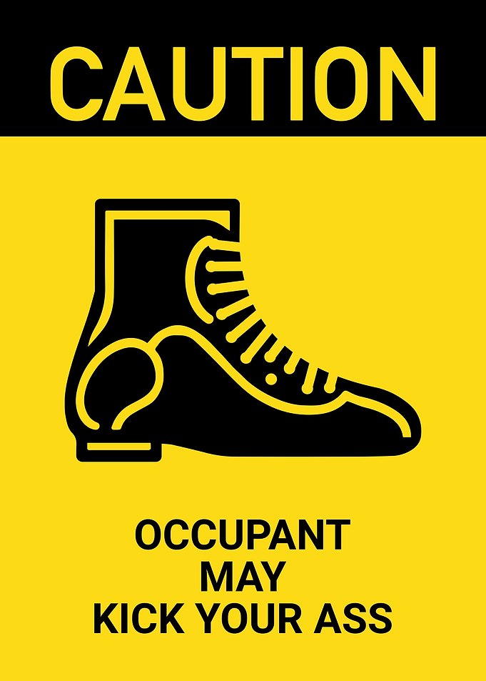 CAUTION BOOT