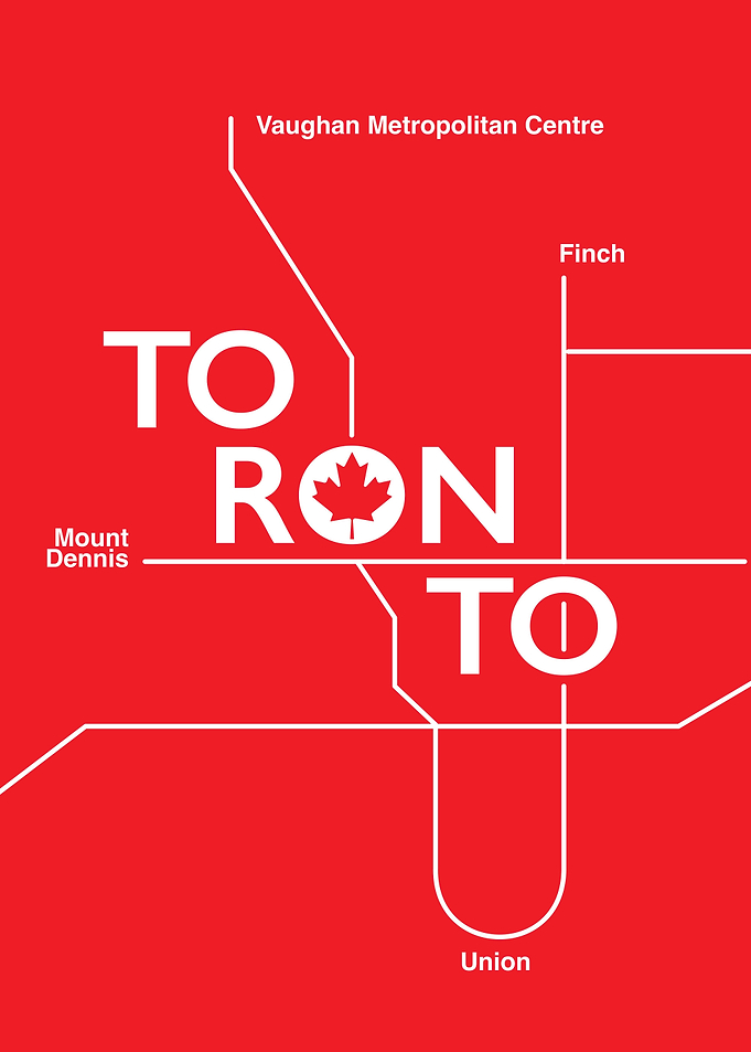 Typography art Toronto