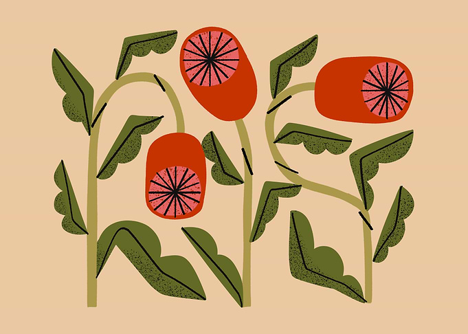 Three Flowers