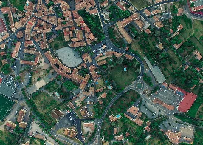 Aerial of City