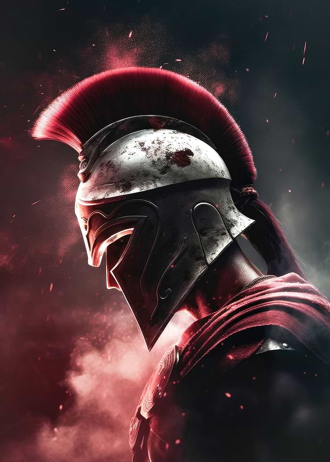 Spartan after battle