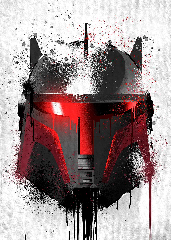 Moff Gideon Graffiti