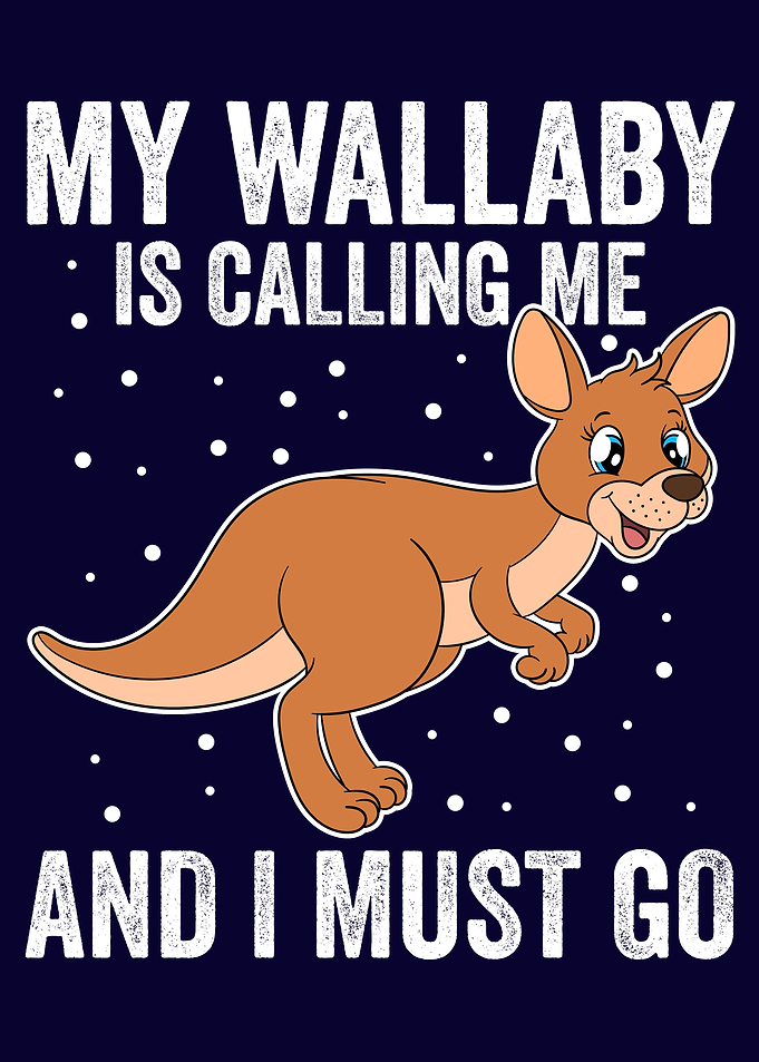 Funny Wallaby