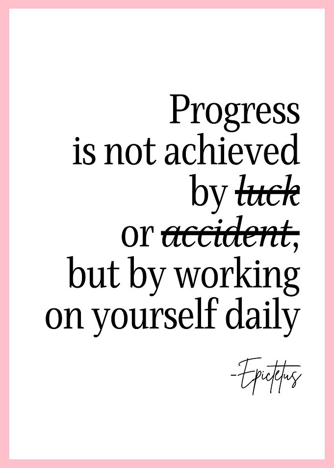 Work On Yourself Daily