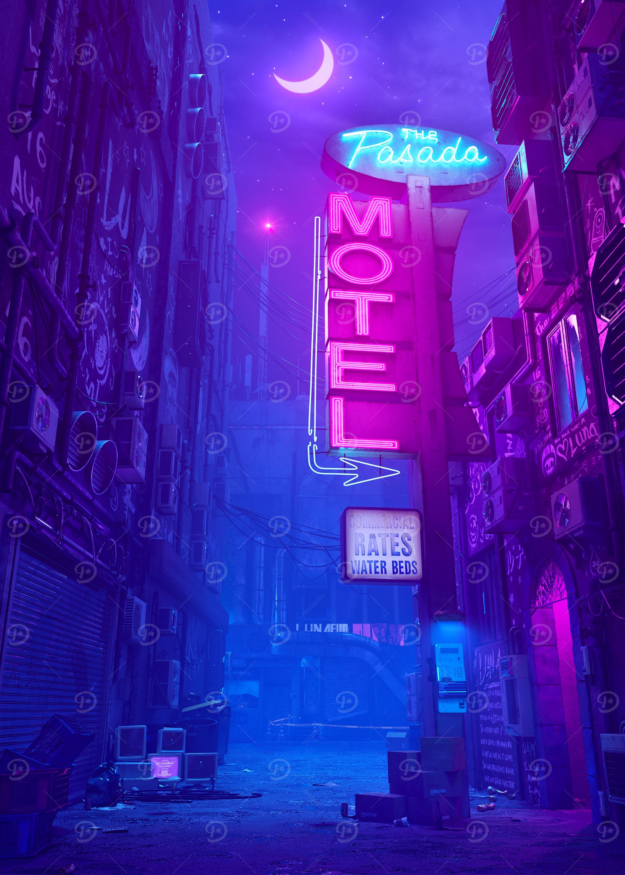 Neon Demon Movie Motel