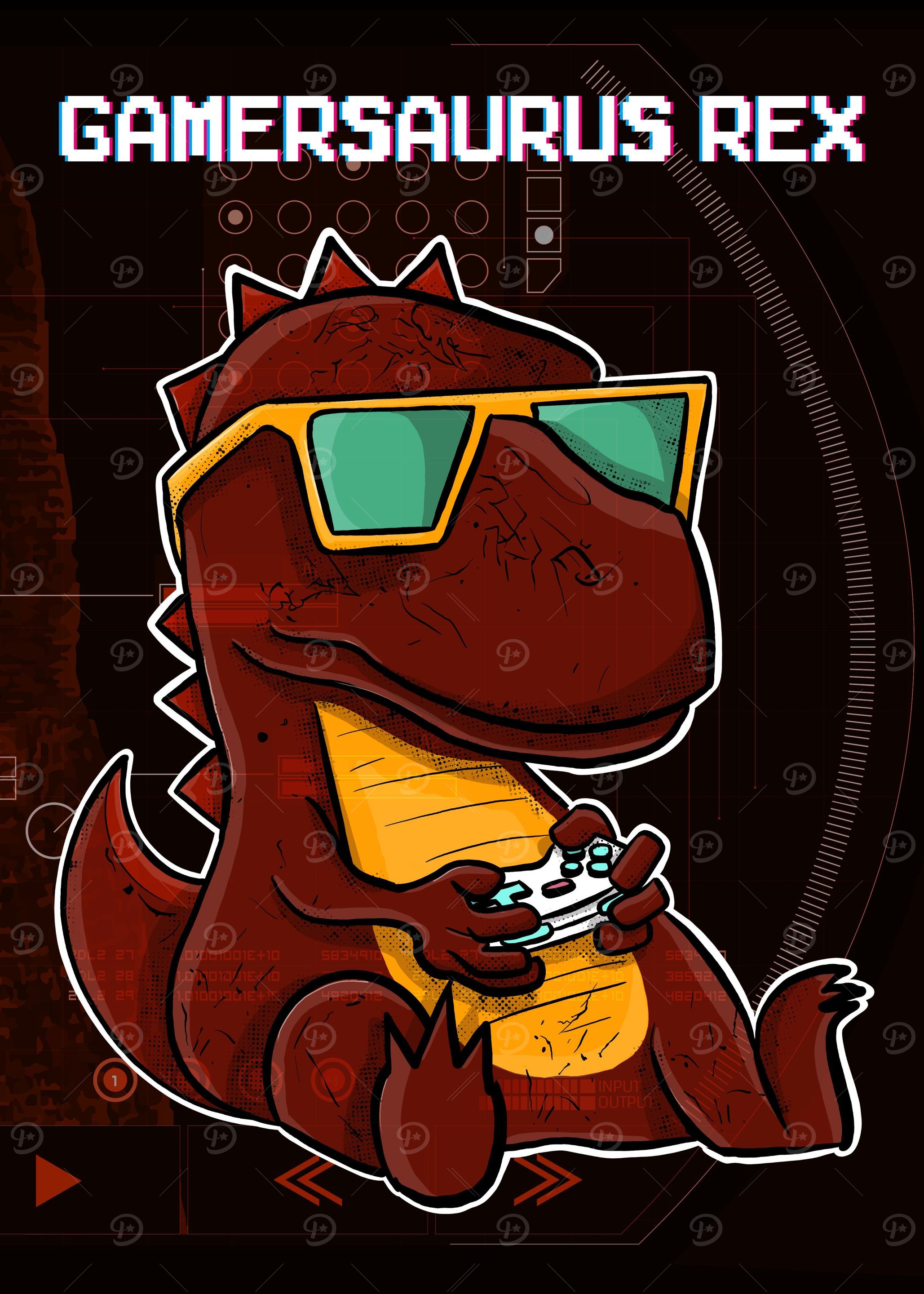 Dino Gamer 01