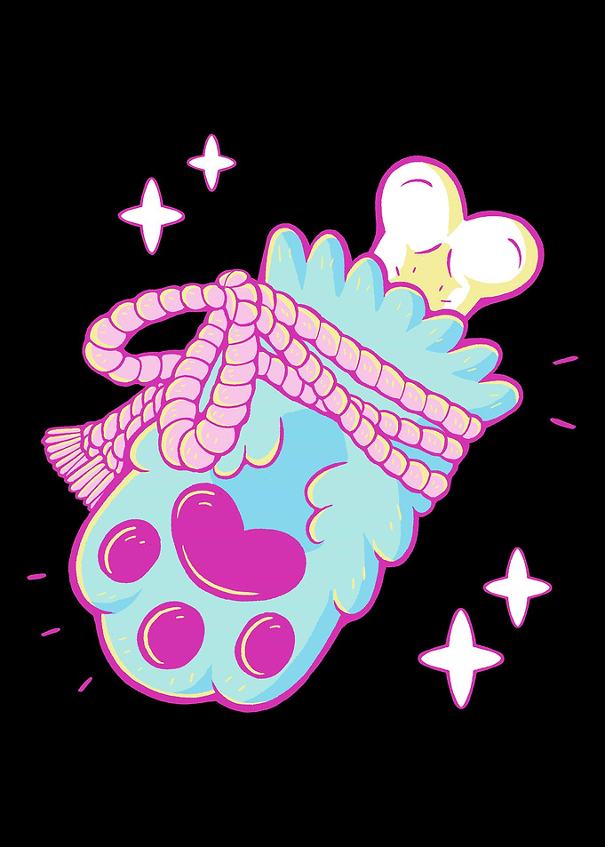 Pastel Rabbits Foot