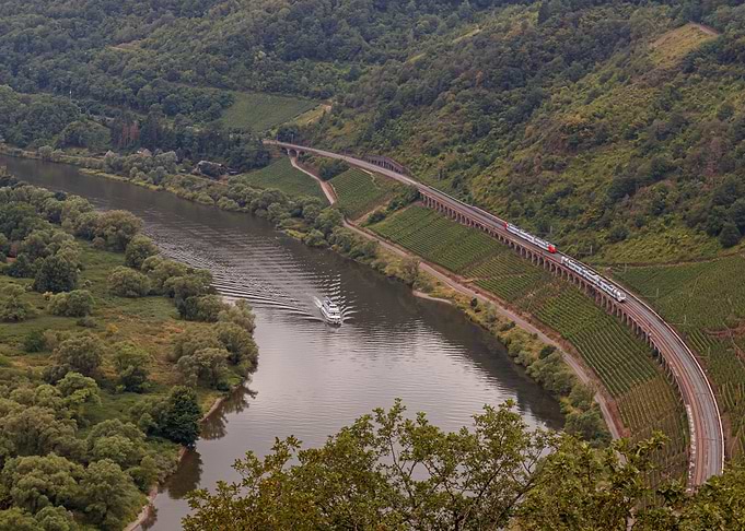 View over the Moselle