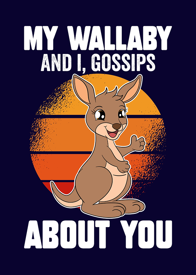 Funny Wallaby
