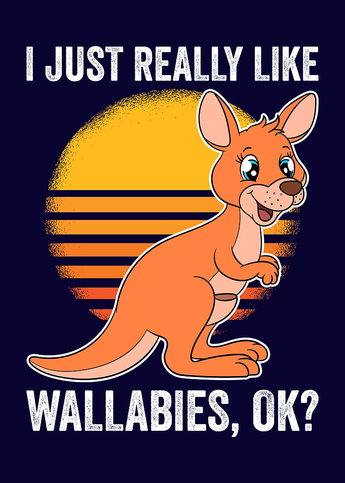 Funny Wallaby