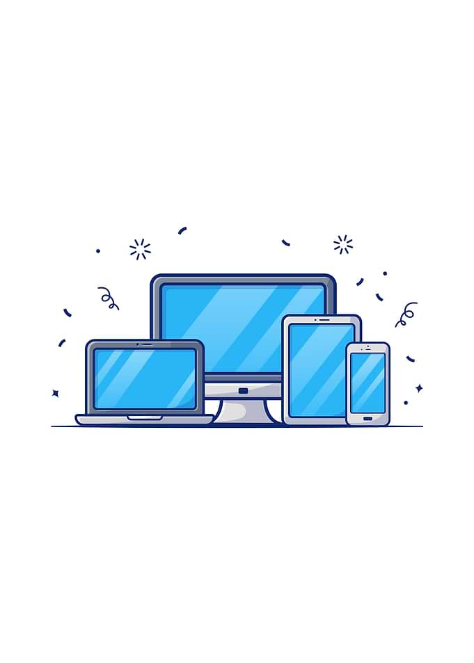 Gadget Set Cartoon