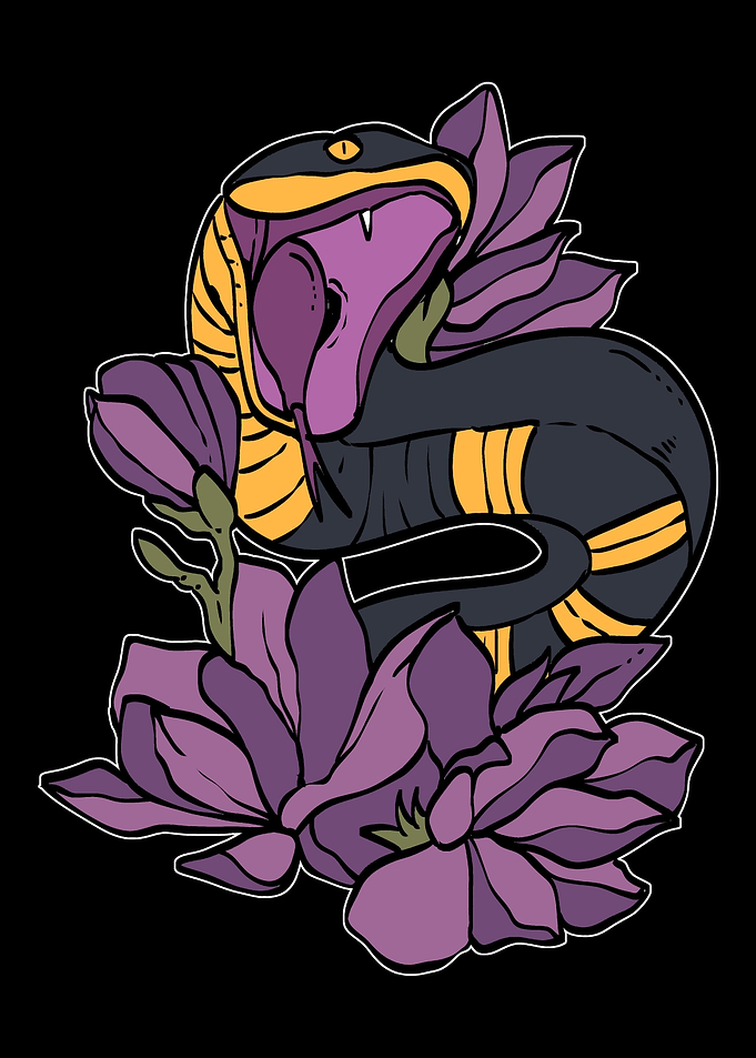 Snake and Magnolias Traito