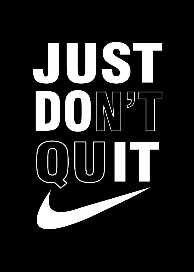 Just Do It posters