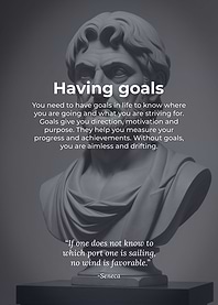 Having goals