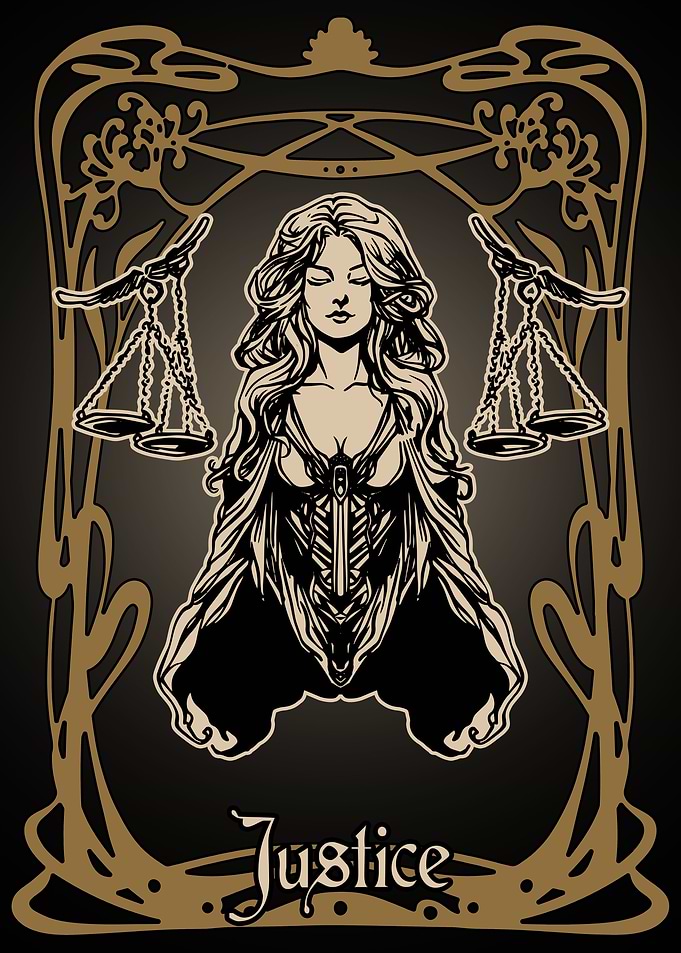 Justice Tarot card