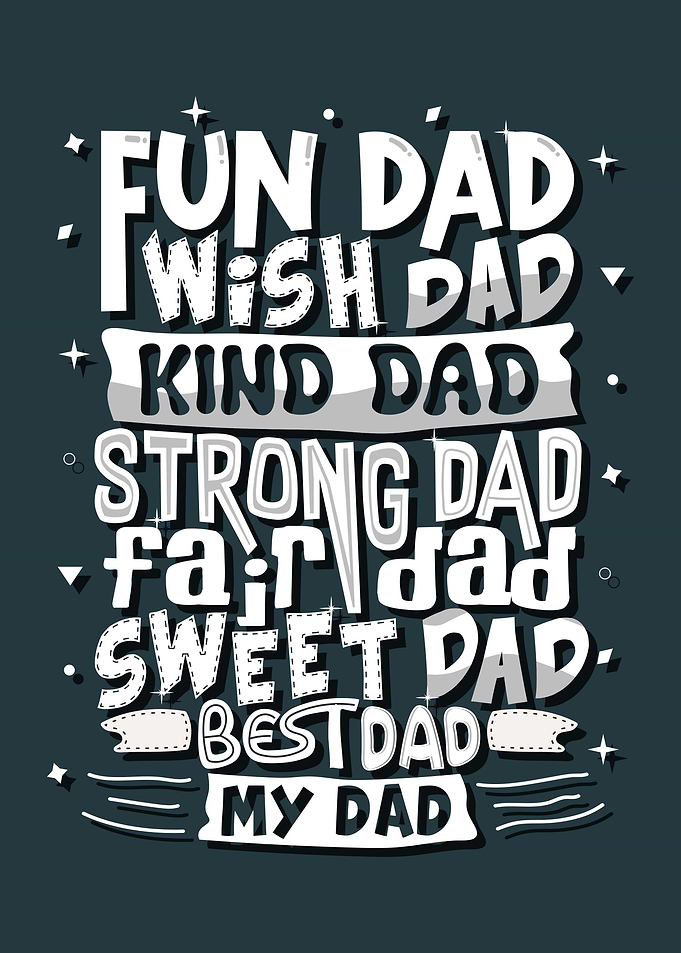 Happy fathers day fathers