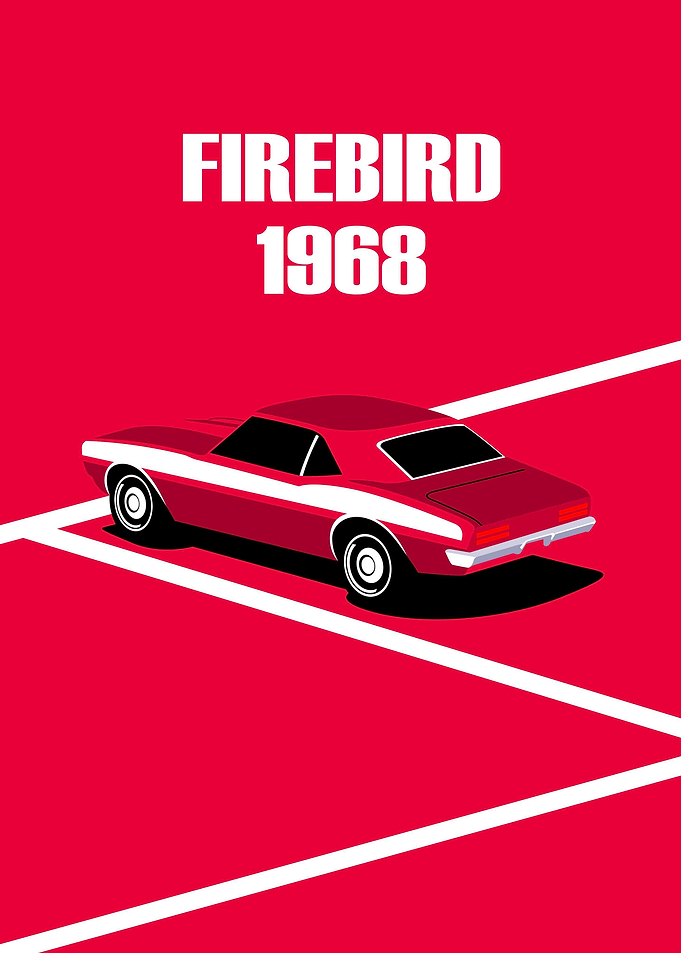 american classic car 1968