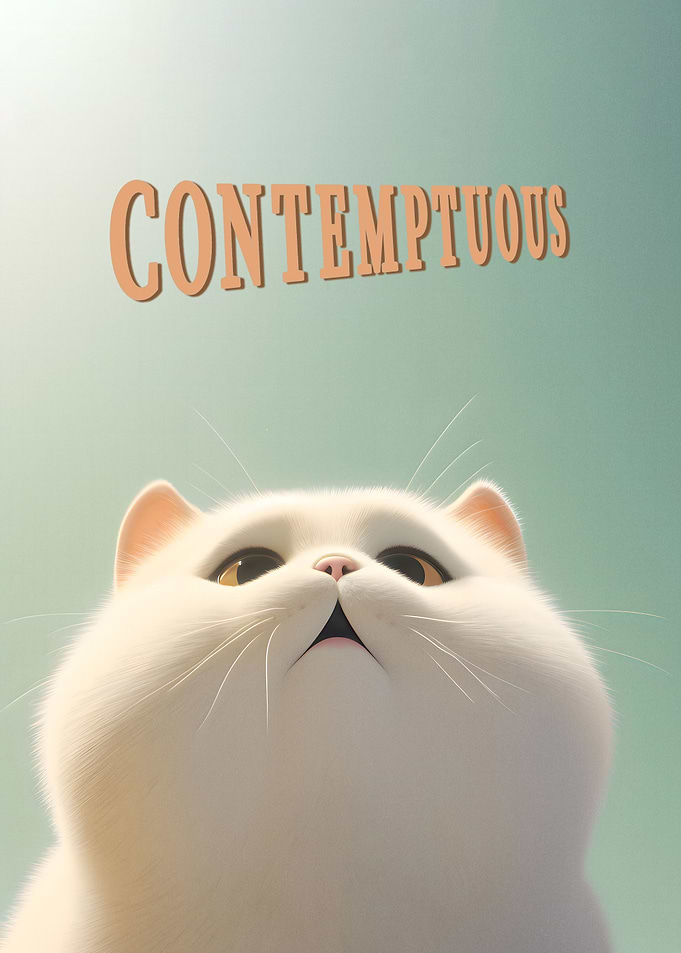 Contemptuous Cat