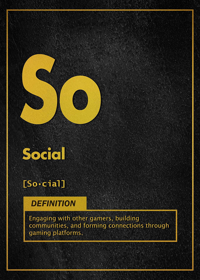 Social definition game
