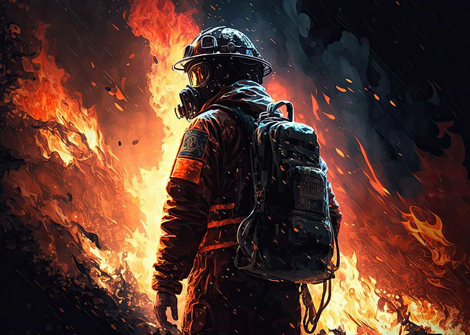 Firefighter Fire