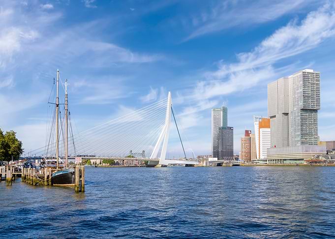 Nieuwe Maas in Rotterdam