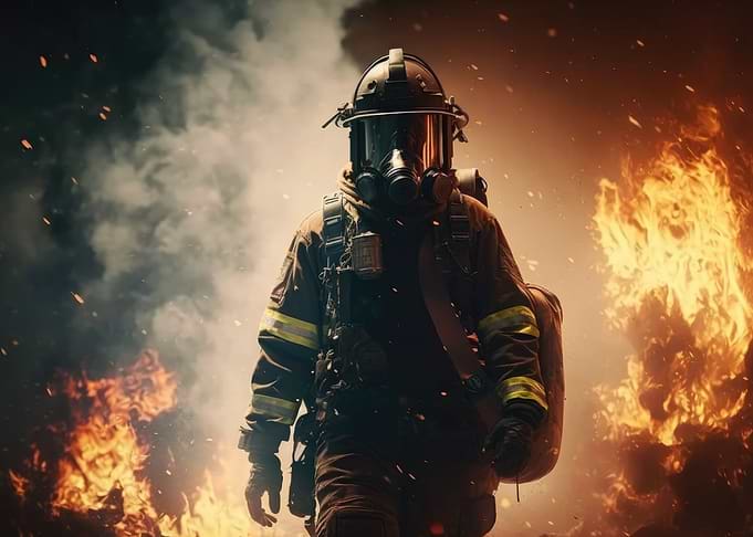 Firefighter Fire