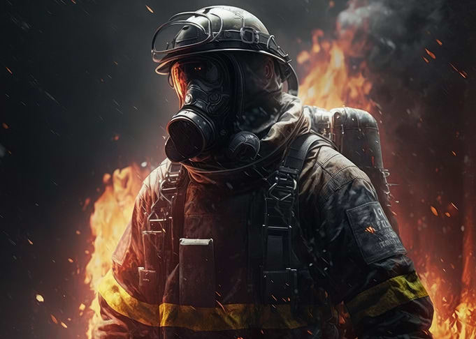 Firefighter Fire