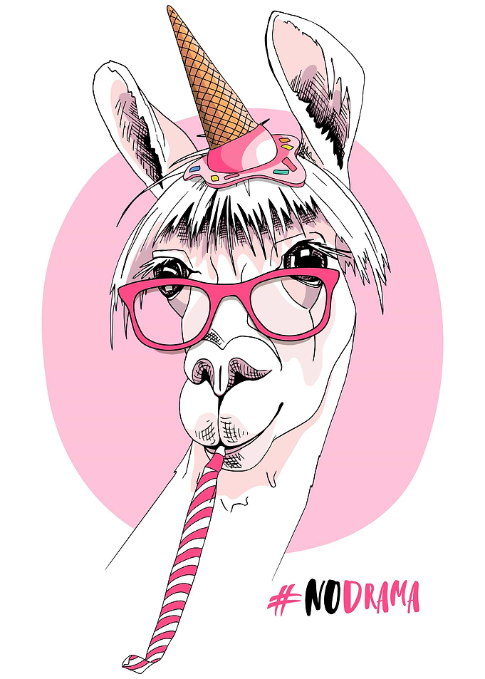 Cute Llama