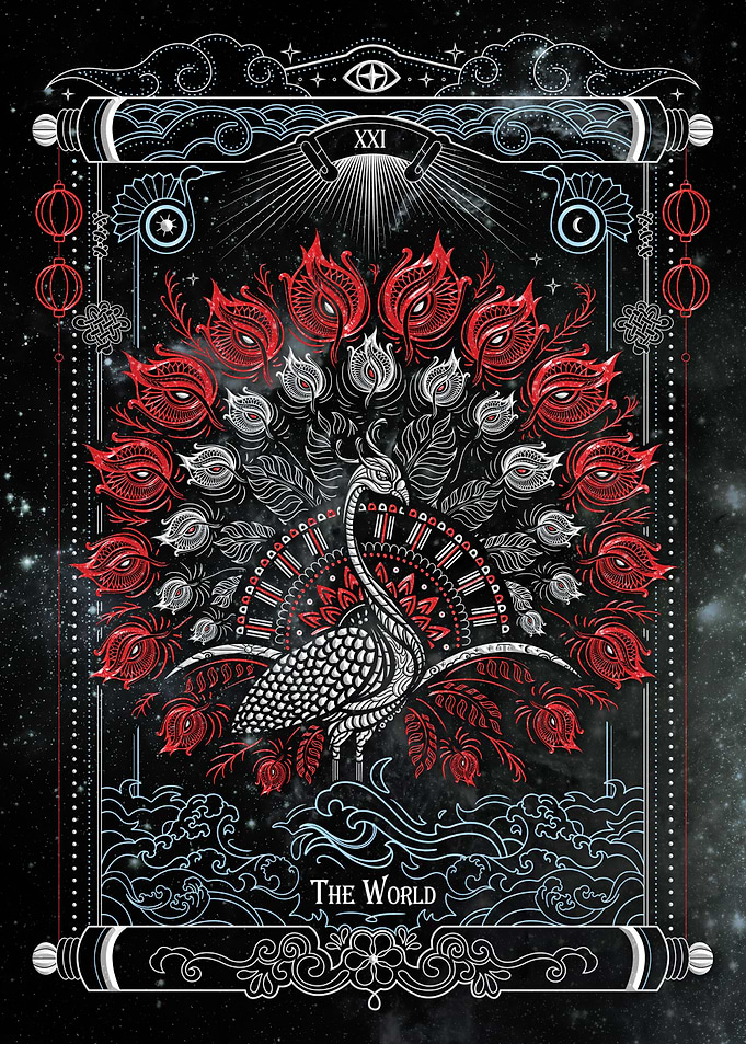 Tarot Card THE WORLD