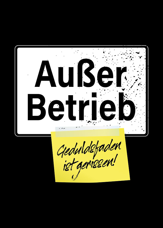 Ausser Betrieb Buero