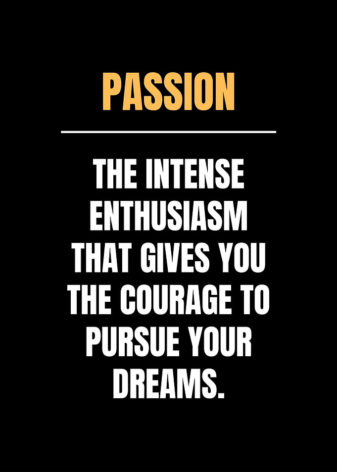 Passion Motivational Quote