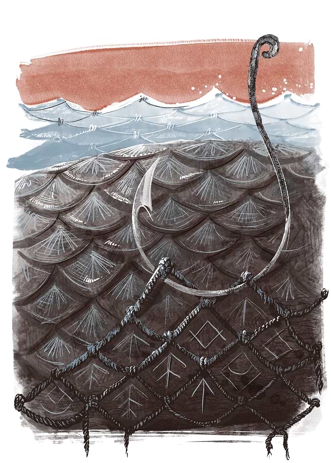 Patterns of the sea