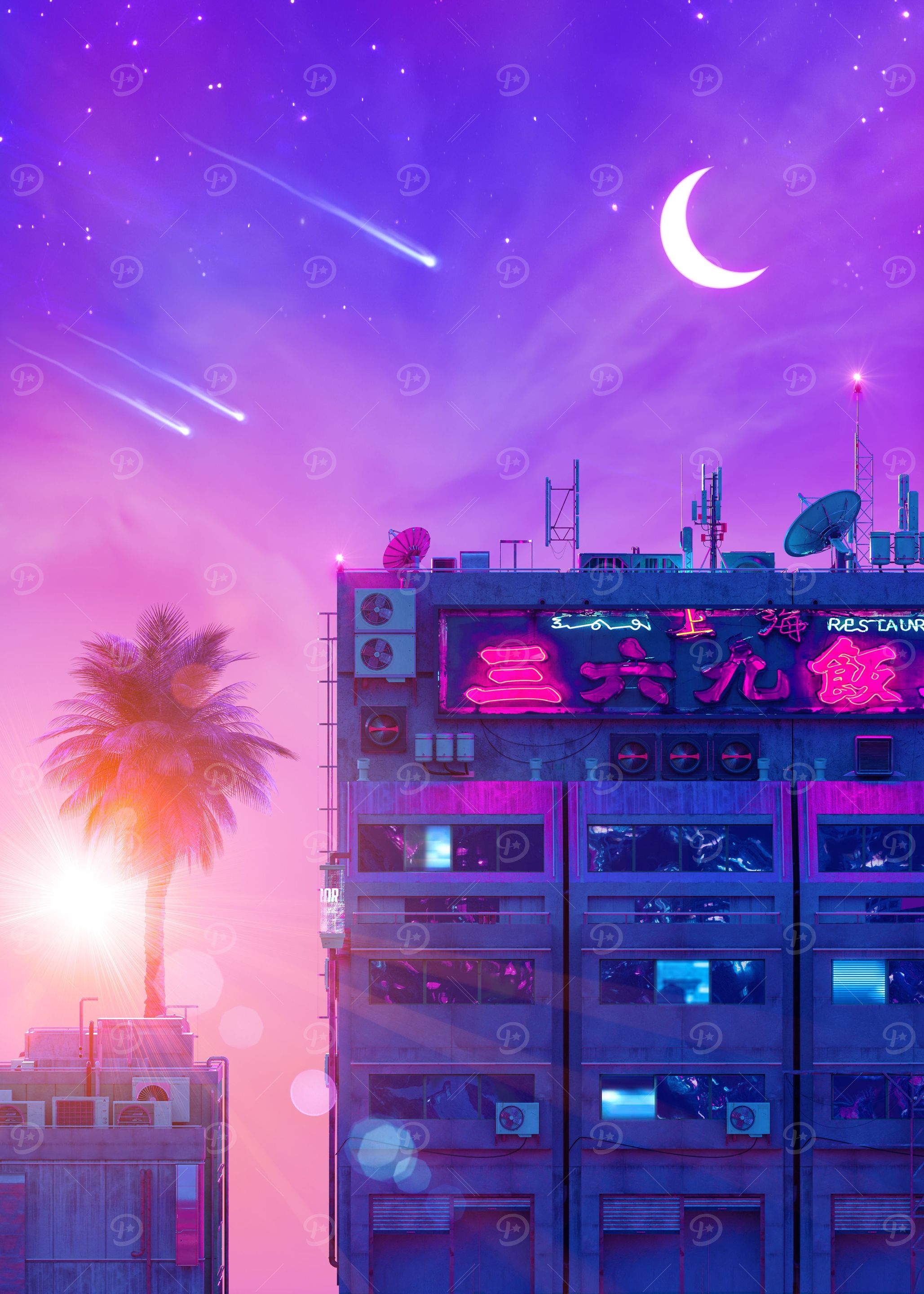 The Final Ember Sunset
