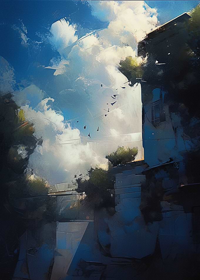 Abstract Seaside