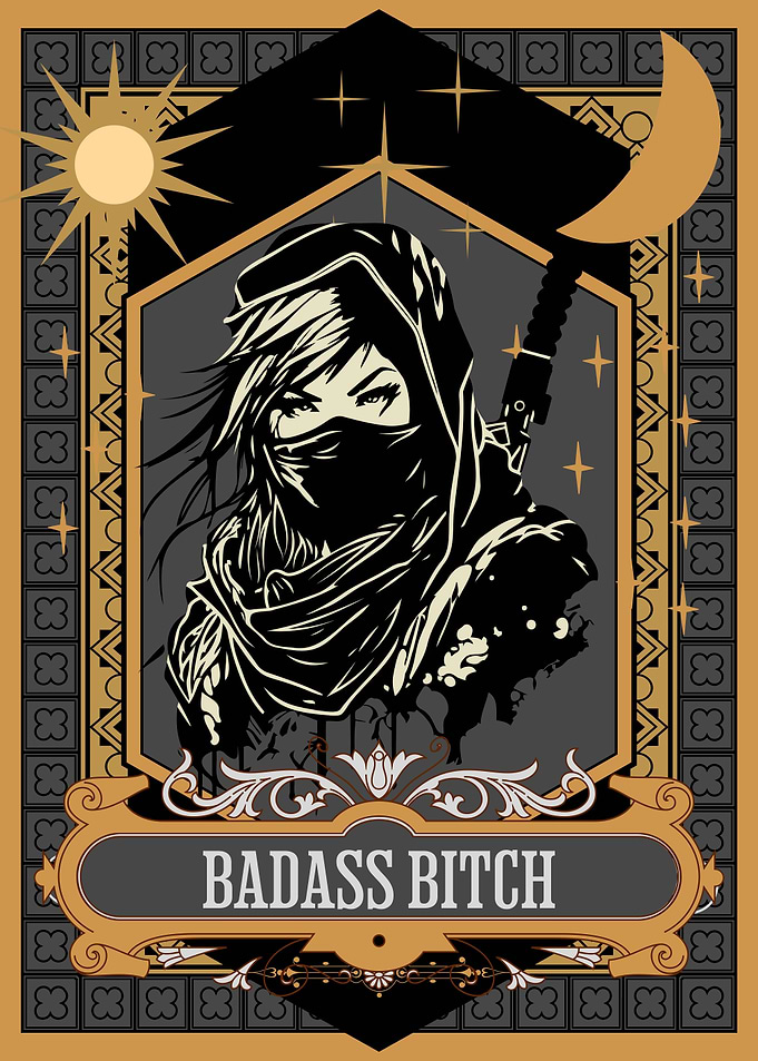 BADASS BITCH TAROT