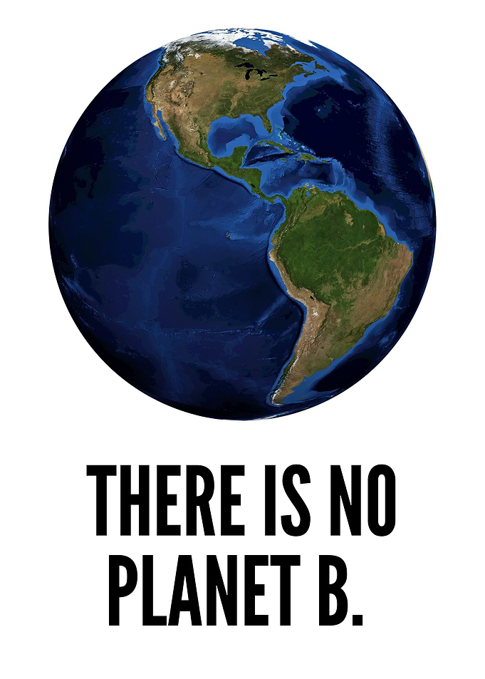 There is no Planet B Poste
