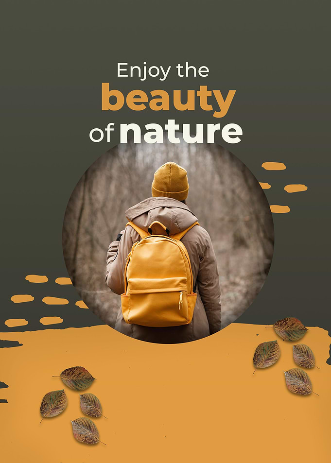 Relax nature poster