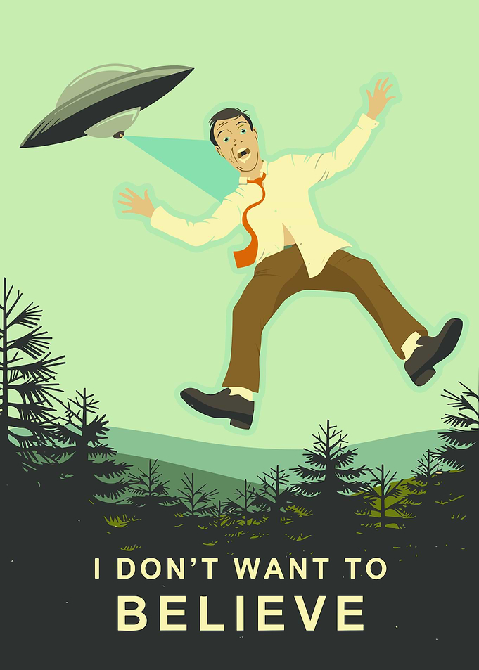 I want to believe