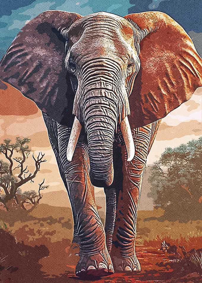 Vintage Elephant