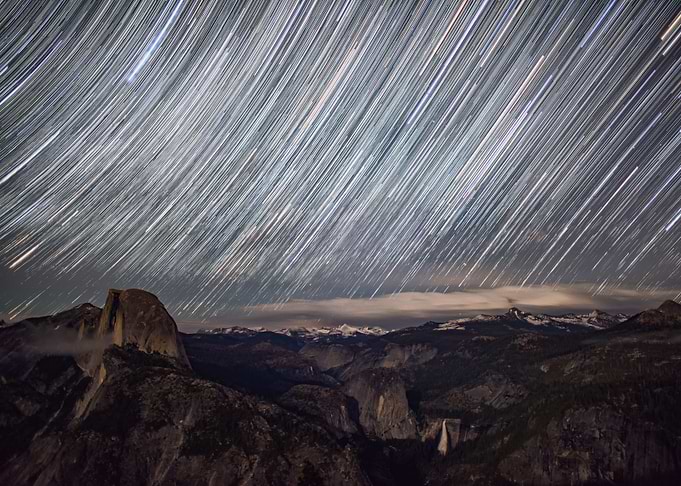 Glacier Point Star Trail