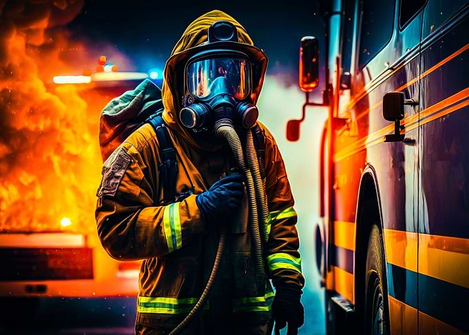 Firefighter Fire