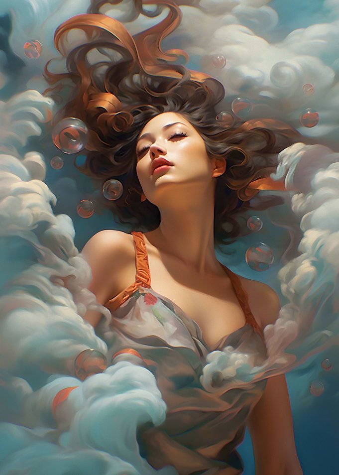 Blue Dreams Orange Wonders