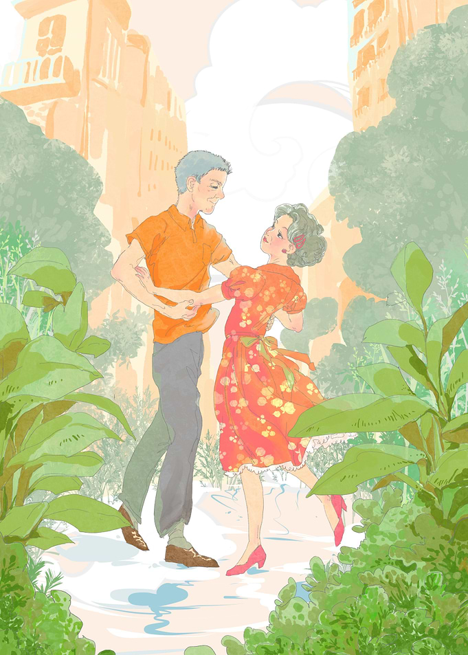 Dancing couple