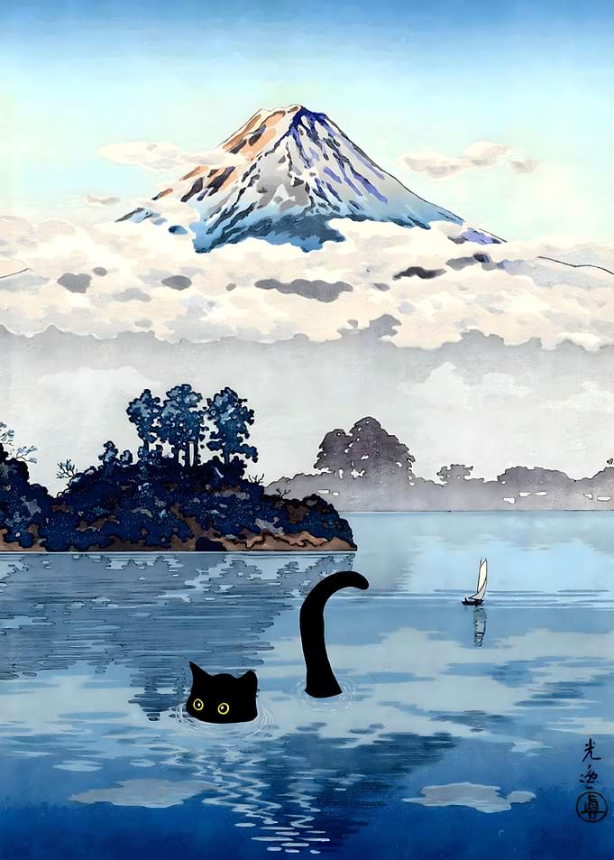 Black Cat Lake Kawaguchi
