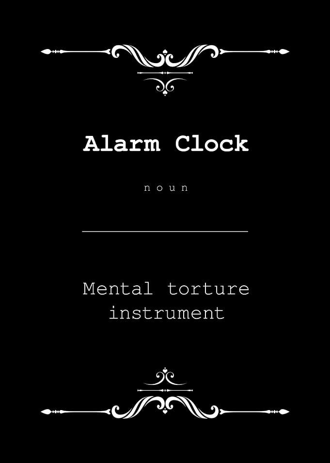 Definition of alarm clock