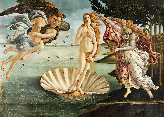 THE BIRTH OF VENUS