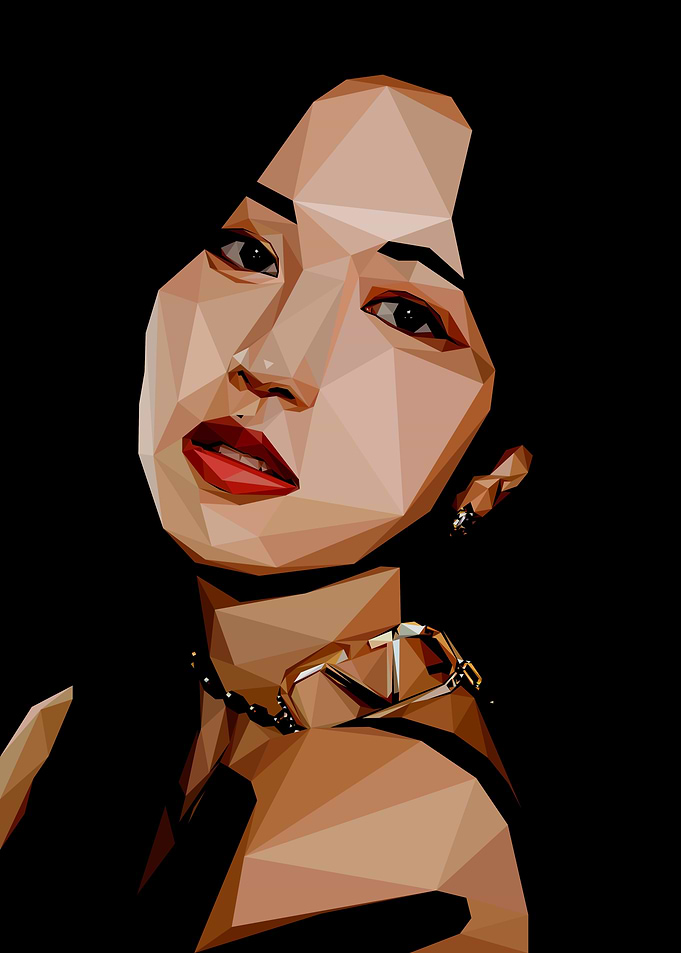 Mina Low Poly Look
