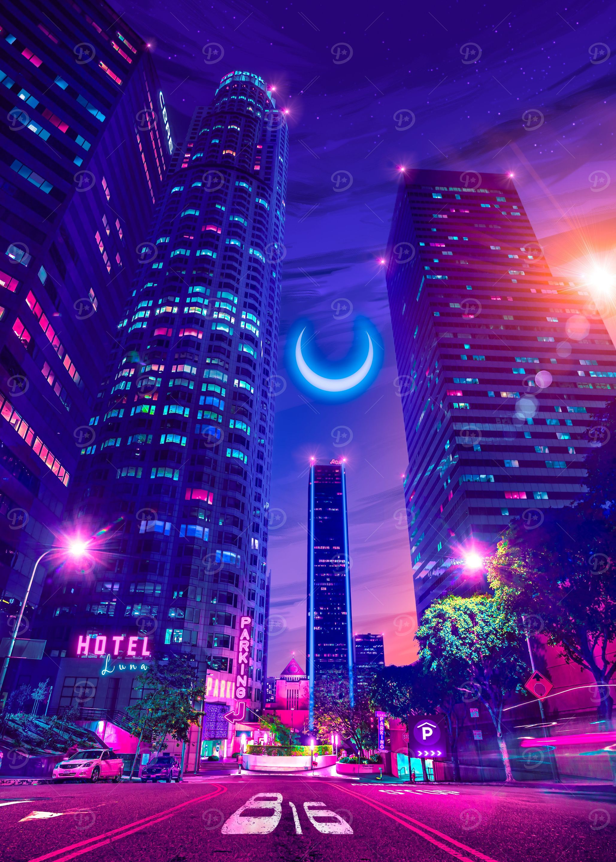 Cyber Los Angeles Downtown